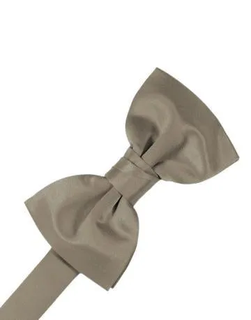 Apricot Luxury Satin Bow Ties