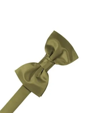 Apricot Luxury Satin Bow Ties