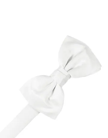 Apricot Luxury Satin Bow Ties