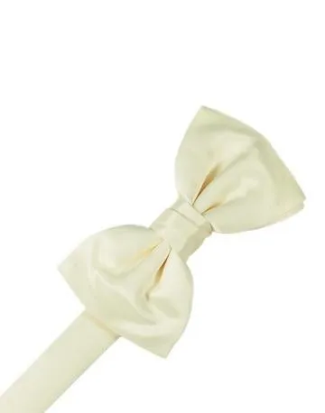 Apricot Luxury Satin Bow Ties