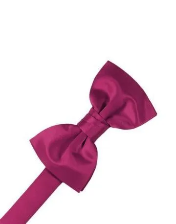 Apricot Luxury Satin Bow Ties