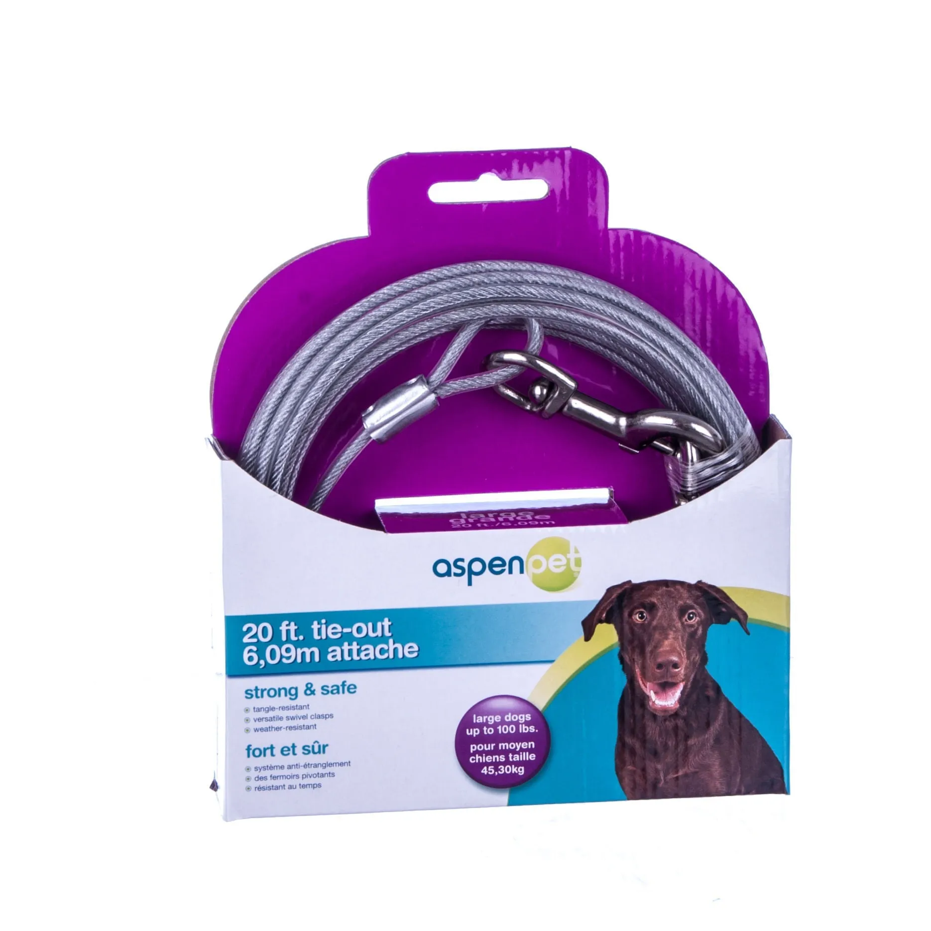 AspenPet Tie-Out Cables