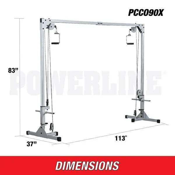 Cable Crossover Machine Plate Loaded PCC090X