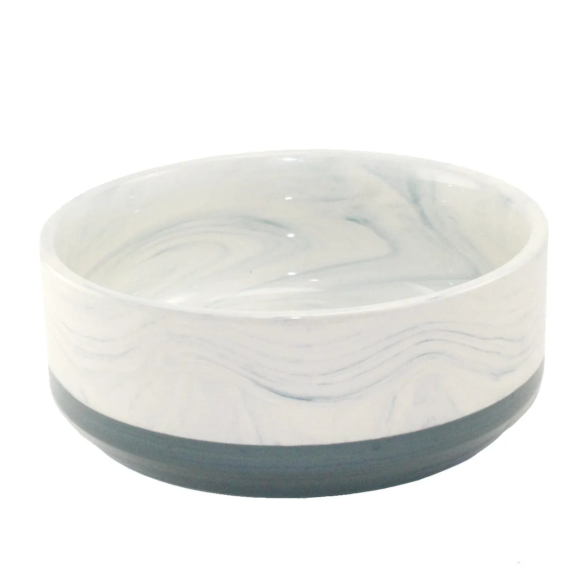 Ceramic Two Tone Pet Bowl