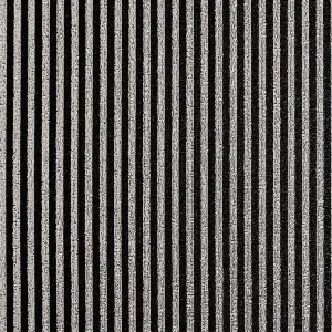 Chilewich Shag Breton Stripe Floormat Tuxedo