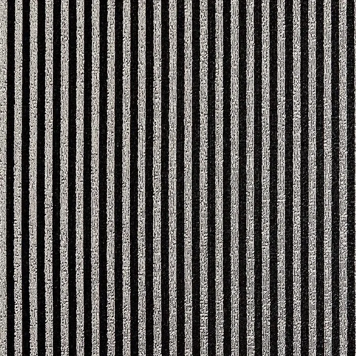 Chilewich Shag Breton Stripe Floormat Tuxedo