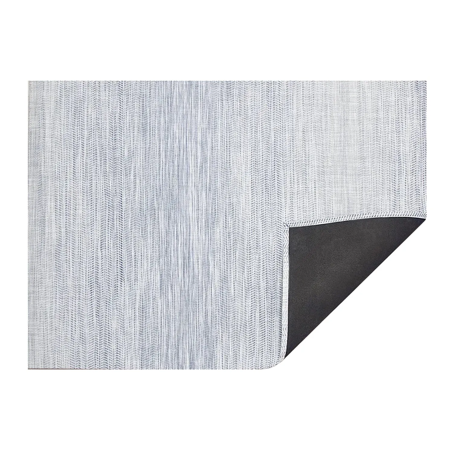 chilewich | woven floormat 89x122cm (35x48") | wave blue