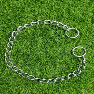 Chullbull Behavioral Training Choke Chain for Dogs (Silver)