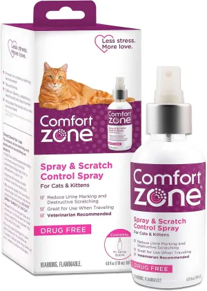 Comfort Zone Scratch Deterrent and Calming Spray