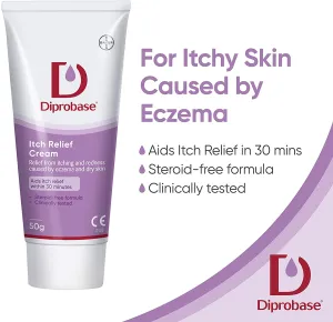 Diprobase Itch Relief Cream - 50g (A)