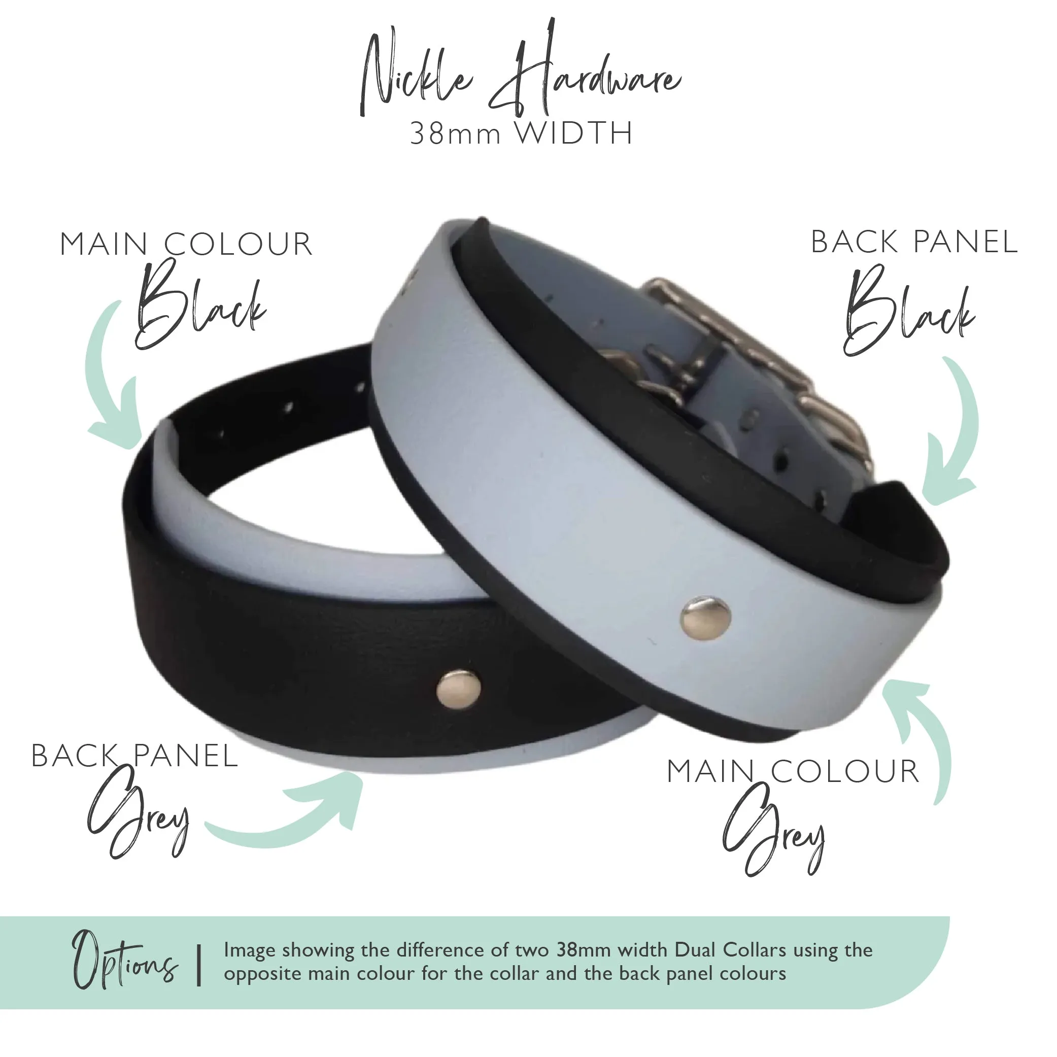 Dual Tone Collar - customisable