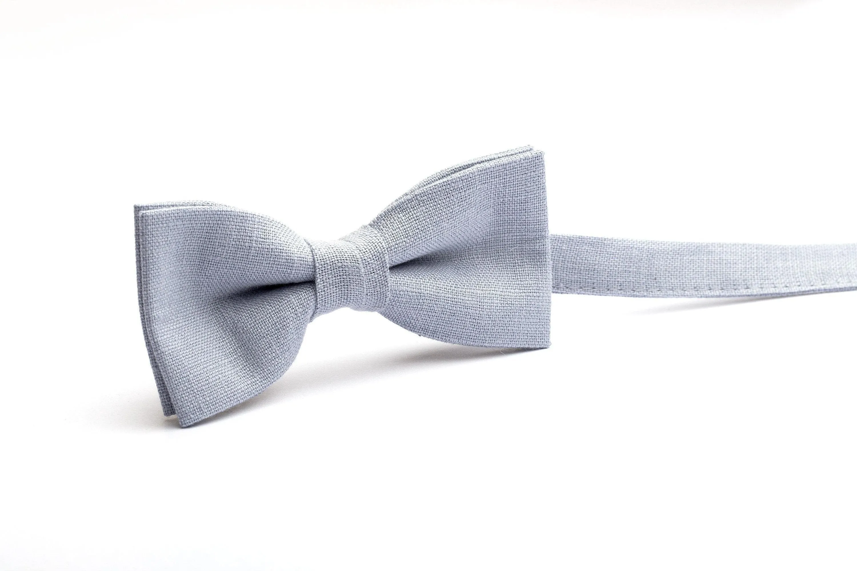 Dusty Blue Men's Tie | Wedding Necktie & Bow Tie Collection