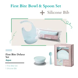 First Bite Deluxe Combo, First Bite   Silibib Aqua