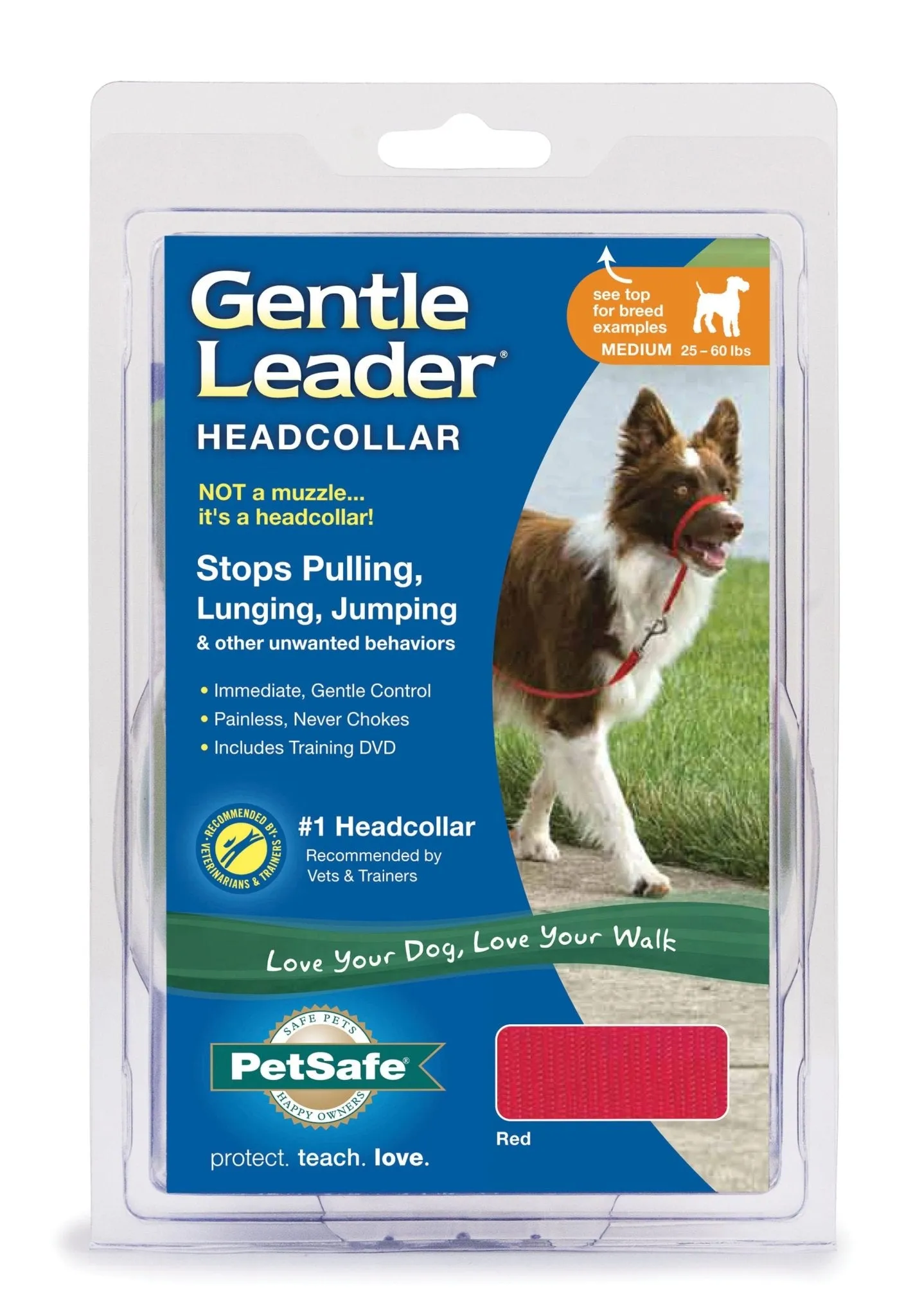 Gentle Leader Headcollar, Medium (25-60 lb)