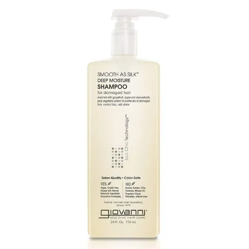 GIOVANNI - Smooth as Silk Deep Moisture Shampoo - 24 fl oz (710 ml)