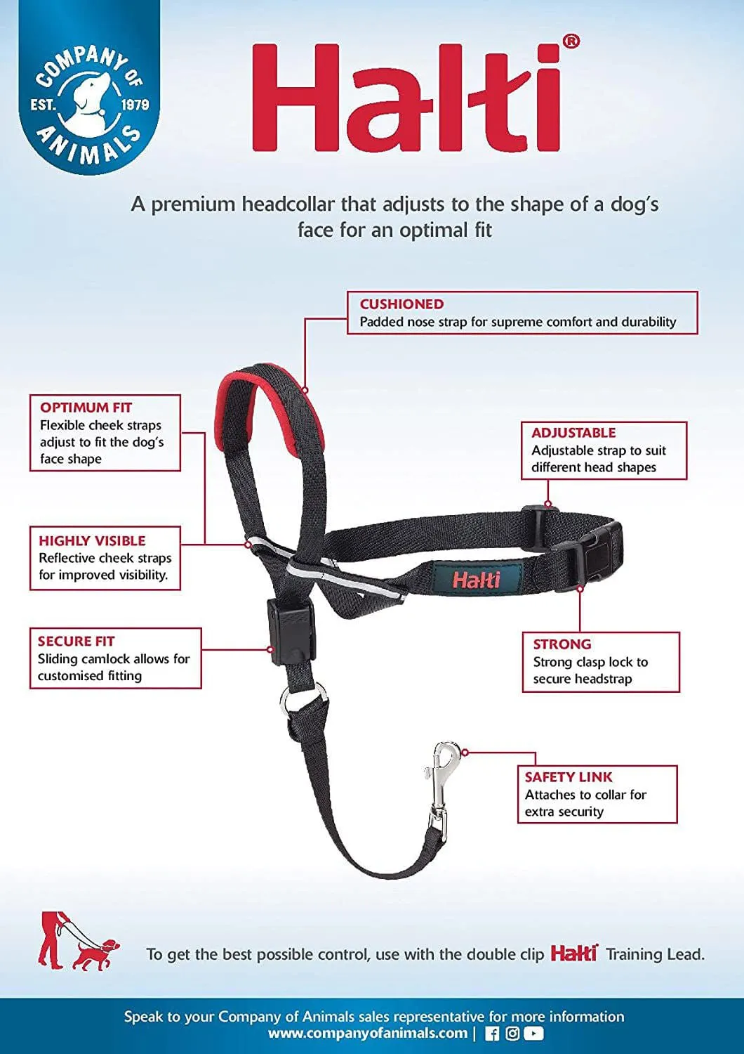 Halti OptiFit Headcollar