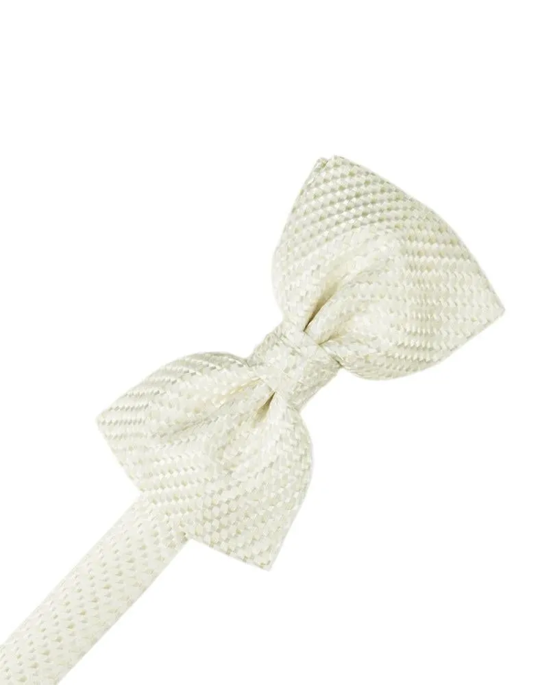 Heather Venetian Pin Dot Bow Tie