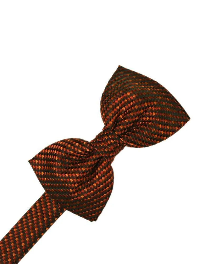 Heather Venetian Pin Dot Bow Tie