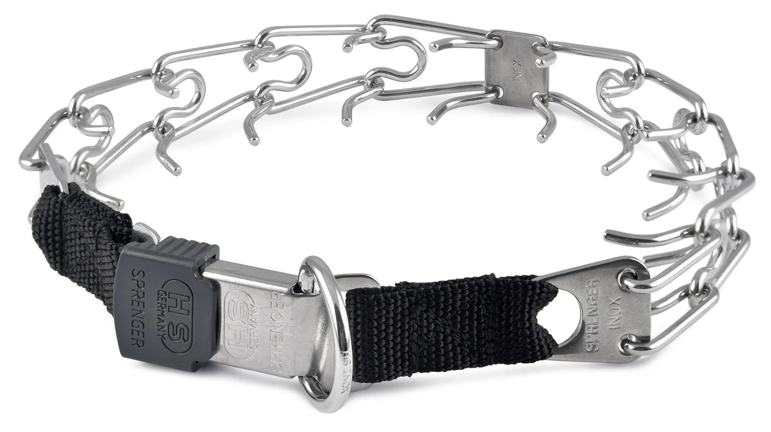 Herm Sprenger Prong Collar with Security Buckle