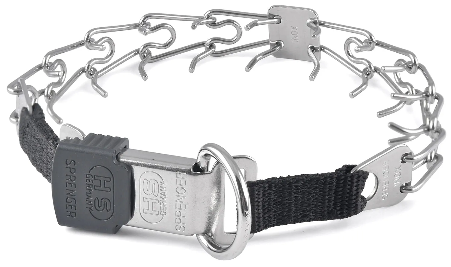 Herm Sprenger Prong Collar with Security Buckle