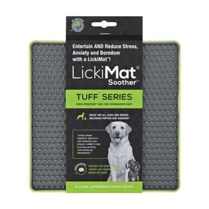 Innovative Pet Products Lickimat Tuff Soother Slow Feeder Mat for Dogs