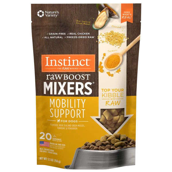 Instinct Dog Food Raw Boost Mixer Mobility Support