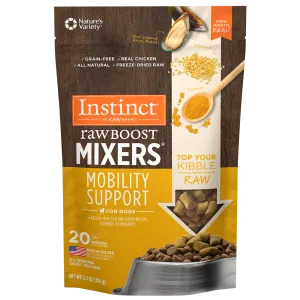 Instinct Dog Food Raw Boost Mixer Mobility Support