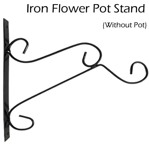 Iron Garden Wall Hanging Stand