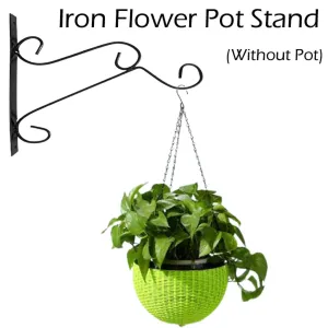 Iron Garden Wall Hanging Stand