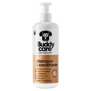 KOHE-VERSARY 20% OFF: Buddycare 2 in 1 Coconut Dog Shampoo & Conditioner 500ml