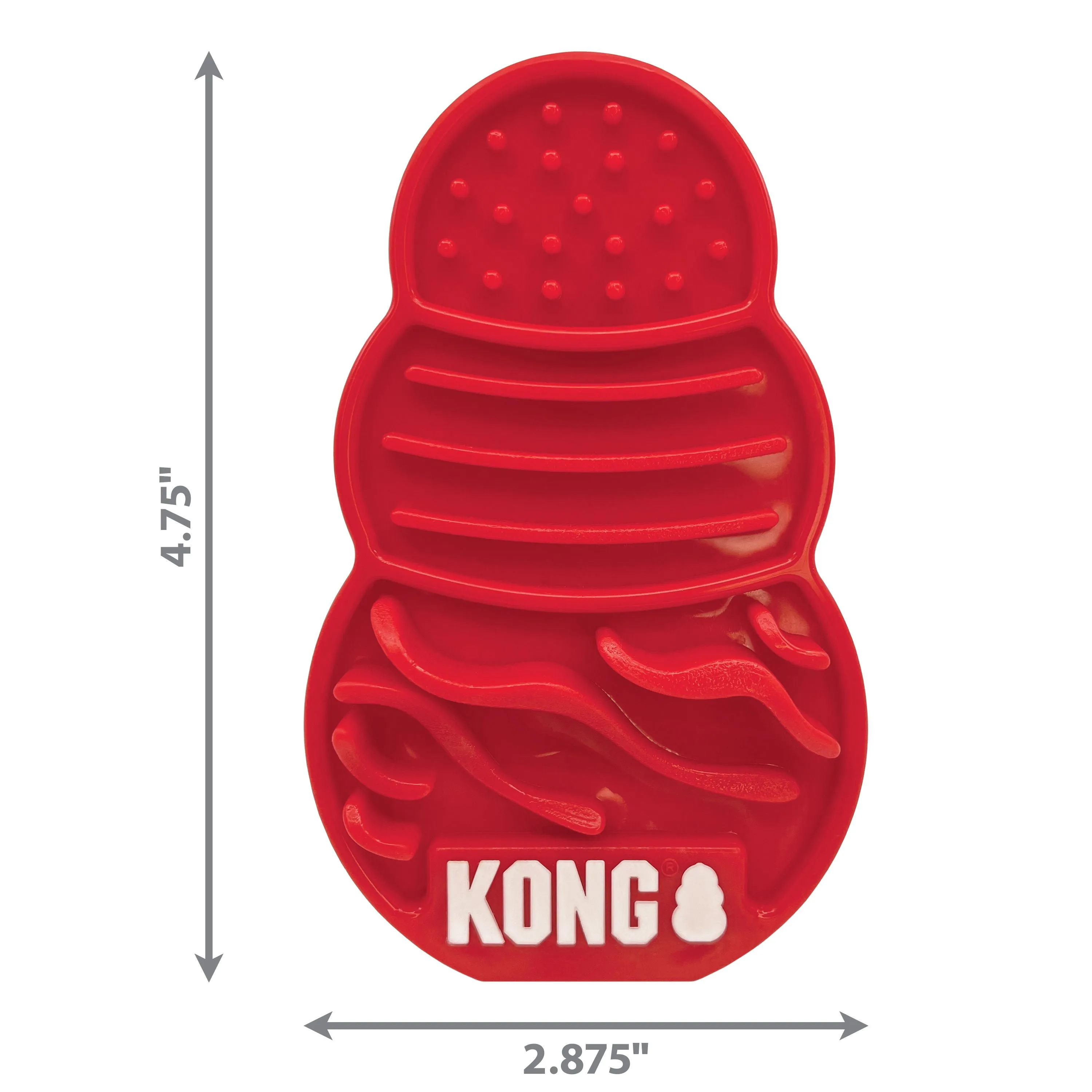 KONG Licks Enrichment Lick Mat Dog Toy Small