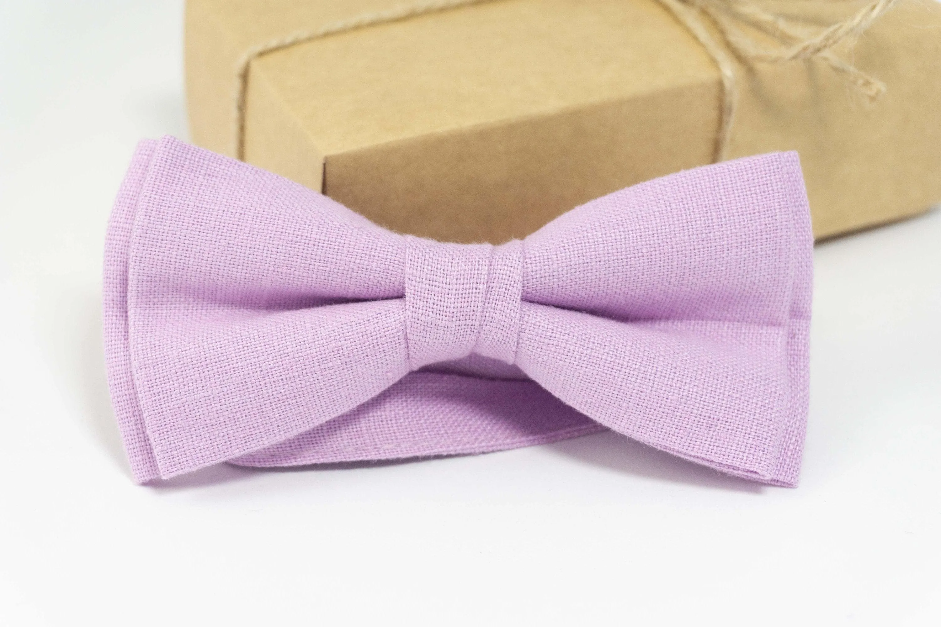 Lavender color bow tie | mens tie