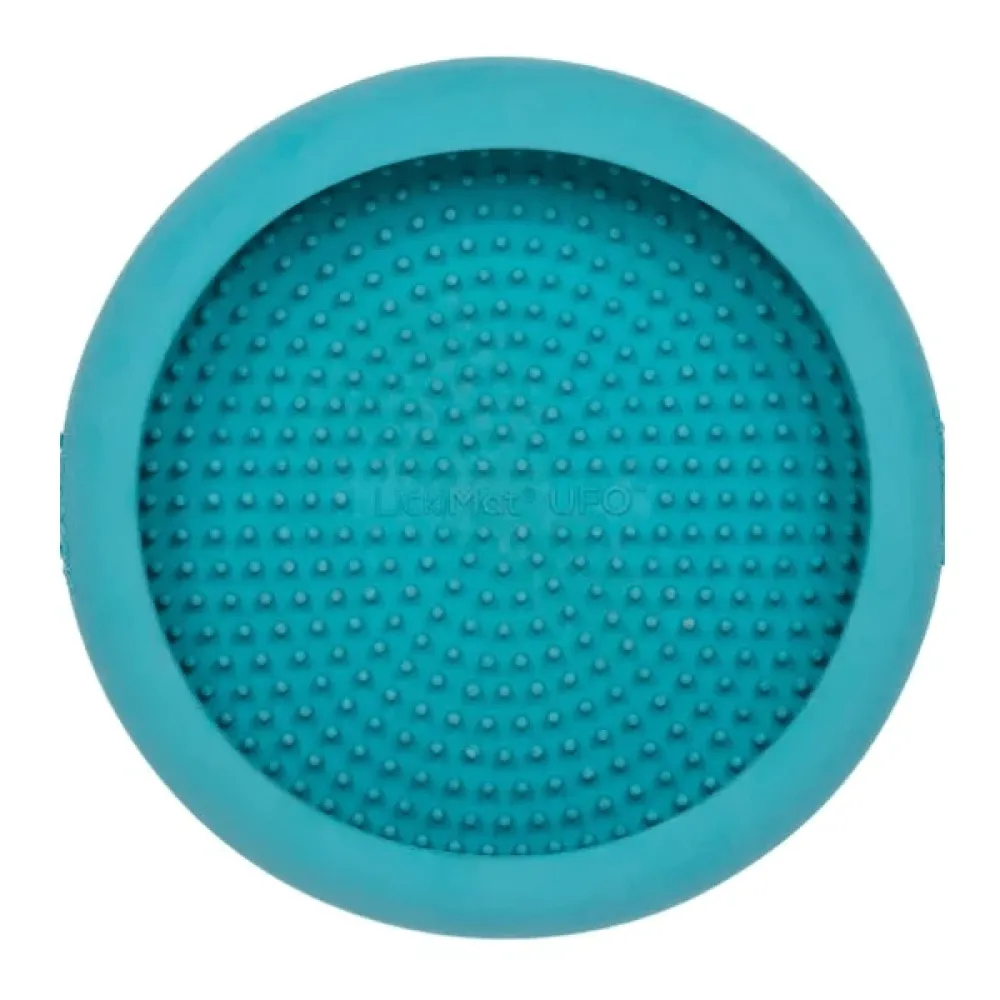 LickiMat UFO Slow Feeder for Dogs (Turquoise)