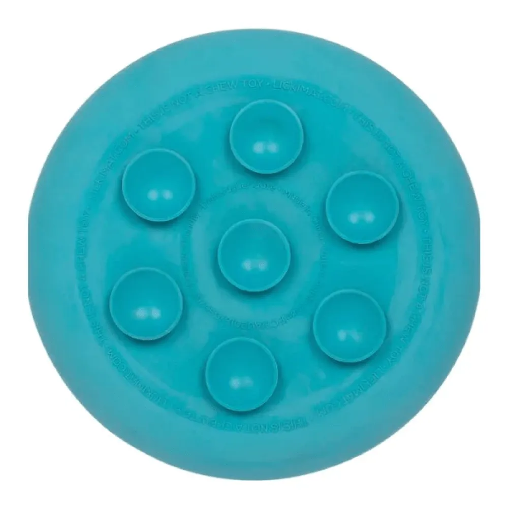 LickiMat UFO Slow Feeder for Dogs (Turquoise)