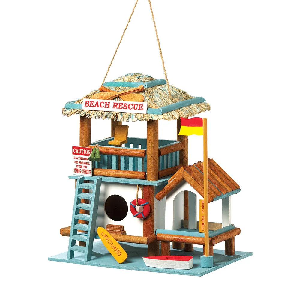 Lifeguard Station Birdhouse