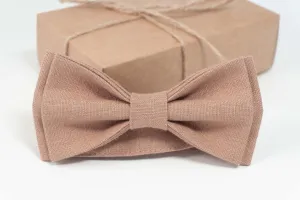 Light brown bow tie for wedding  | Light brown wedding bow tie