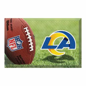 Los Angeles Rams Rubber Scraper Door Mat