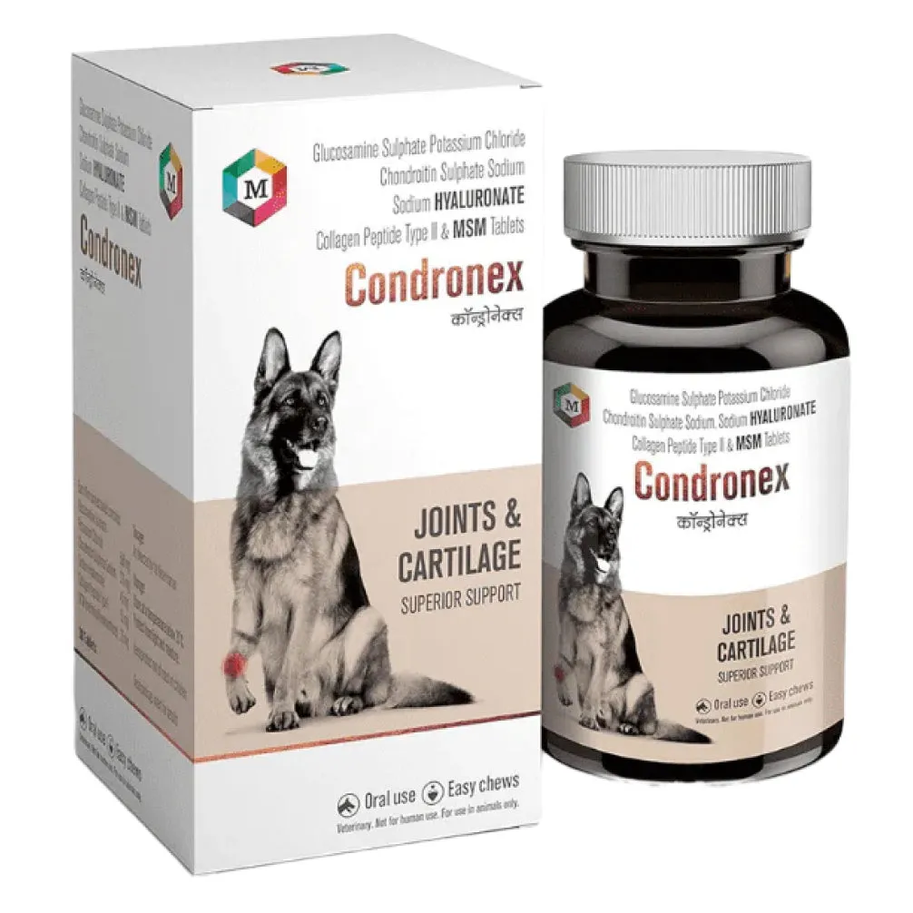 Medfly Healthcare Condronex Tablets for Joint Health & Mobility for Dogs