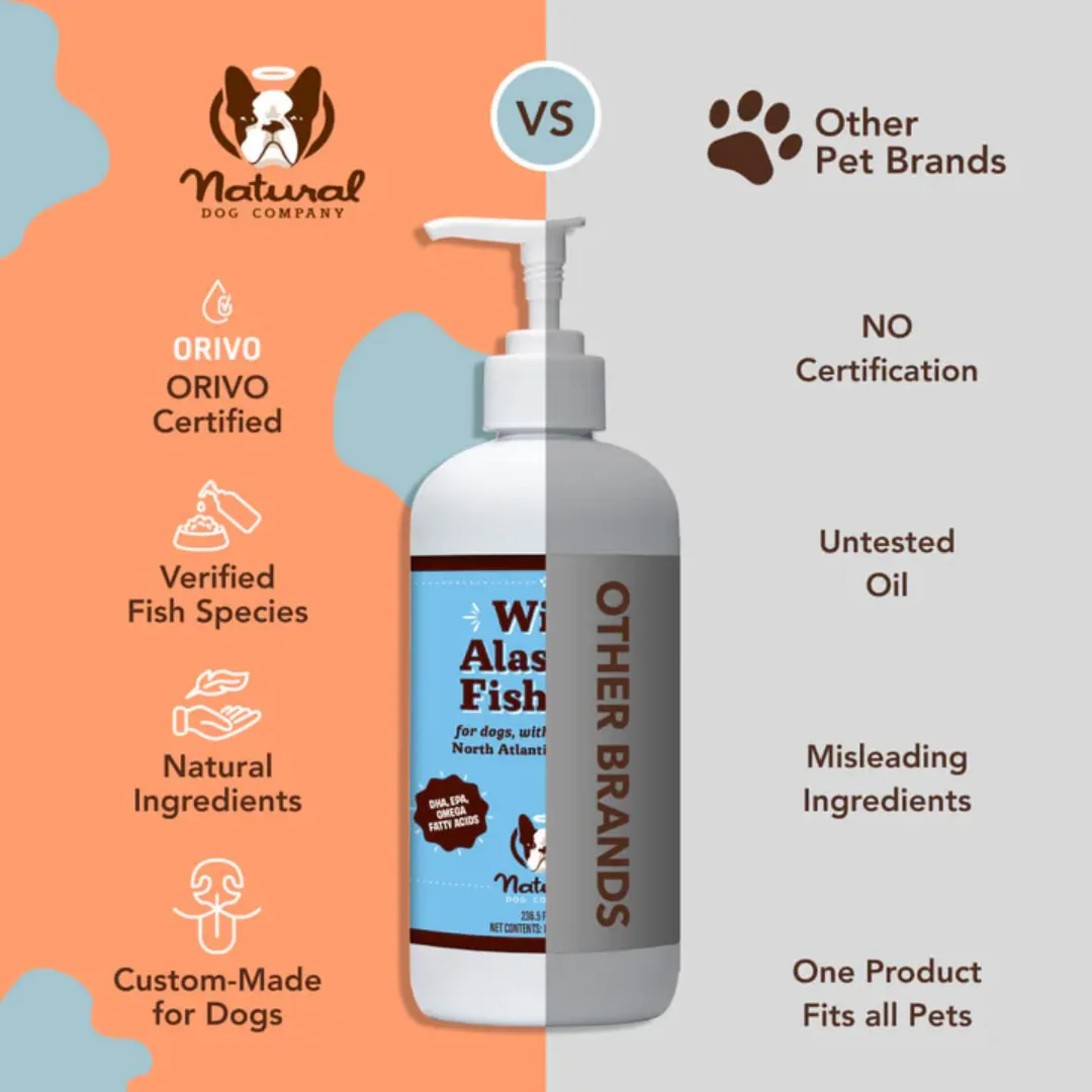 Natural Dog Company Wild Alaskan Fish Oil