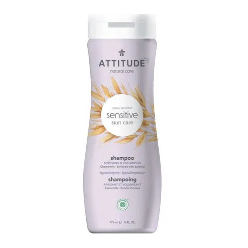 Natural Shampoo Soothing & Volumizing Chamomile 16 Oz By Attitude