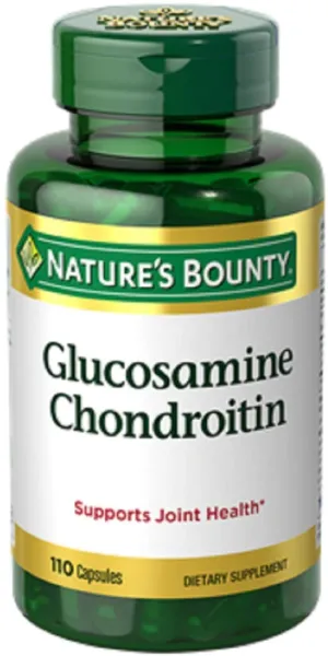 Nature's Bounty Glucosamine Chondroitin   Vitamin C Capsules