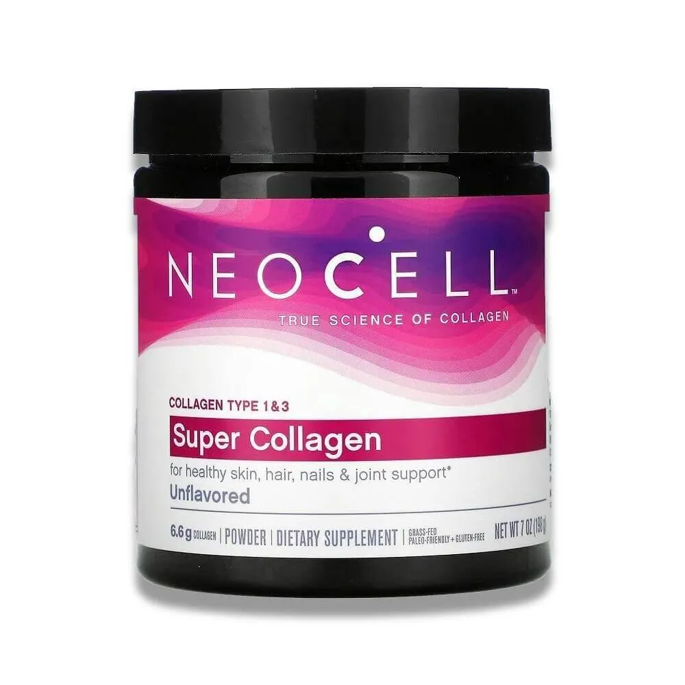 Neocell - Super Collagen Powder Type 1 & 3 - 7 Oz - 12 Pack