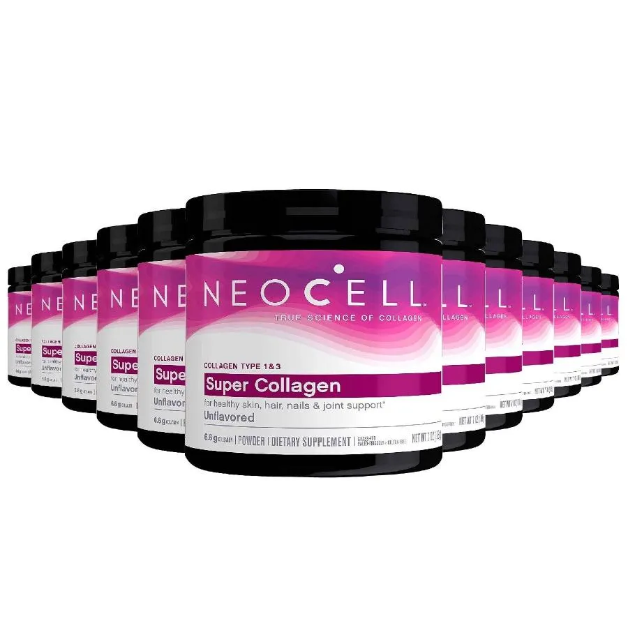 Neocell - Super Collagen Powder Type 1 & 3 - 7 Oz - 12 Pack