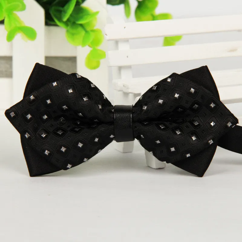 New Bow Ties Formal Commercial Fashion Men Bowties Cravate Accessories Corbatas Gravata Bowtie For Wedding