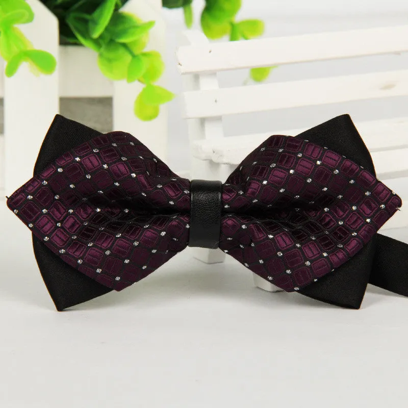 New Bow Ties Formal Commercial Fashion Men Bowties Cravate Accessories Corbatas Gravata Bowtie For Wedding