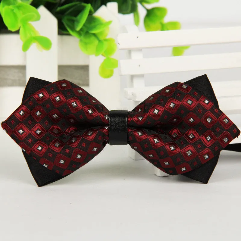 New Bow Ties Formal Commercial Fashion Men Bowties Cravate Accessories Corbatas Gravata Bowtie For Wedding