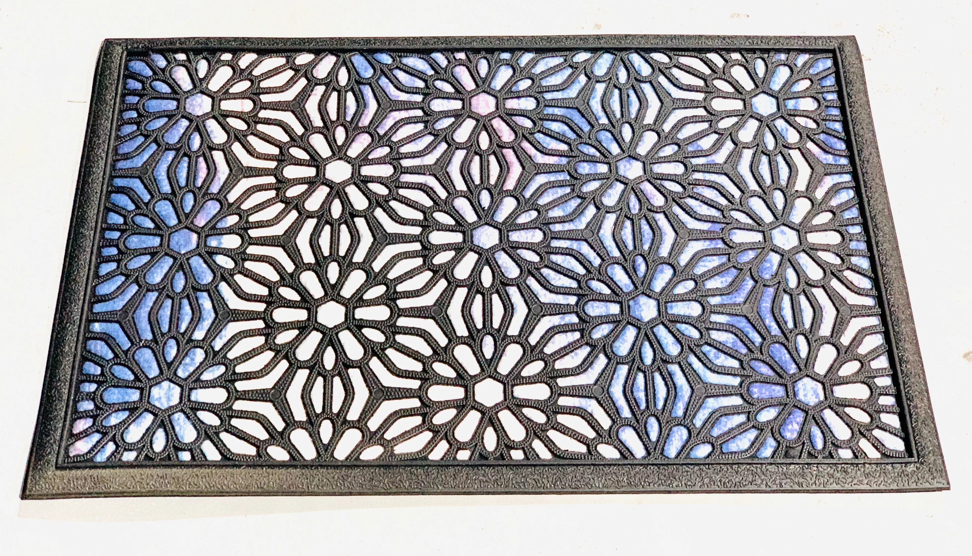 OnlyMat Floral Pattern All-Purpose Doormat