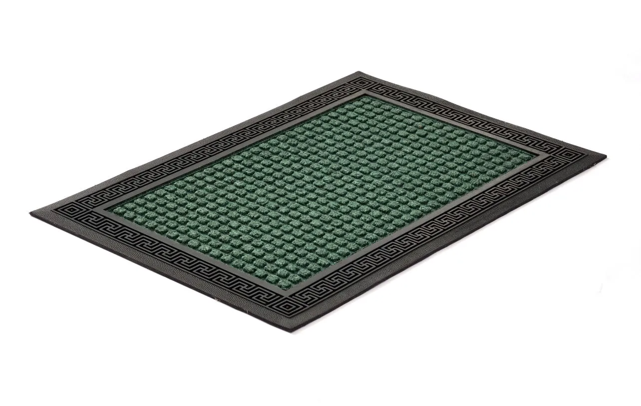 OnlyMat Green QuickDry Anti Slip and Anti Fade Soft Bath Mat