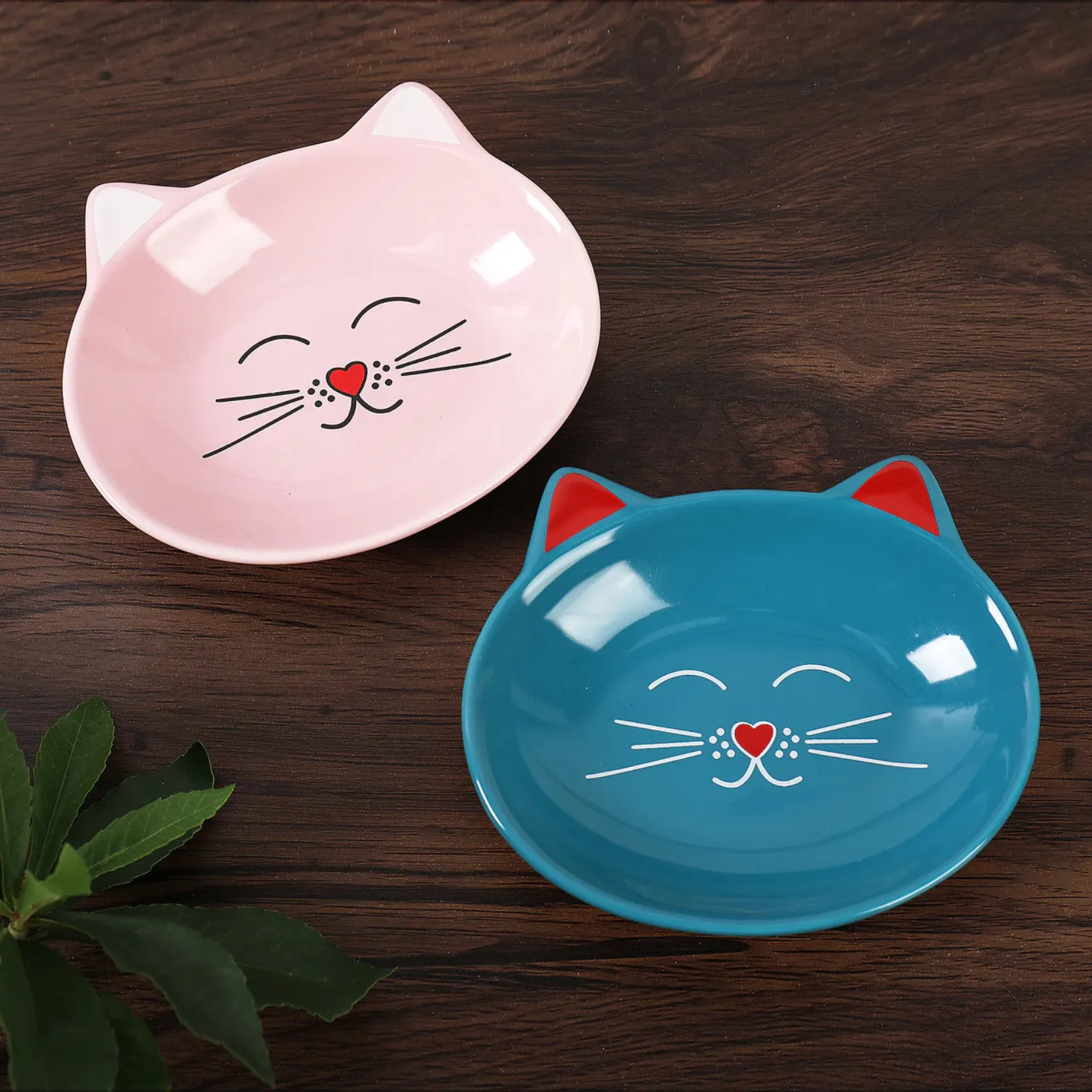 Park Life Designs Oscar Food Dish for Cats 4" Pink