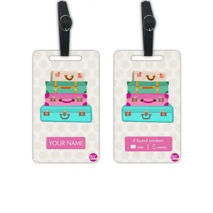 Personalized Luggage Tags Identification Tag for Suitcase - Baggage